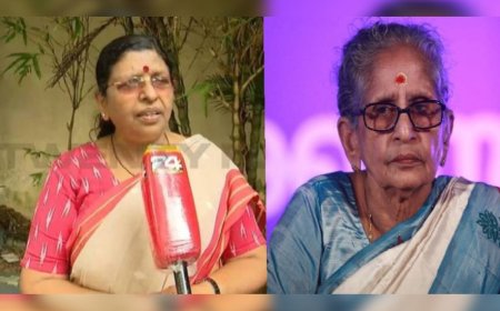 ഡോ എം ലീലാവതിക്കെതിരെയുള്ള സൈബർ ആക്രമണങ്ങൾ അപലപനീയം : വനിതാ കമ്മീഷൻ അധ്യക്ഷ