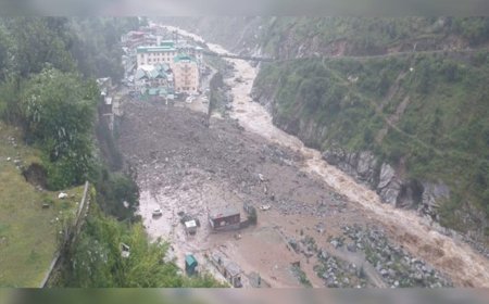 ഉത്തരാഖണ്ഡിൽ വീണ്ടും മേഘവിസ്‌ഫോടനം