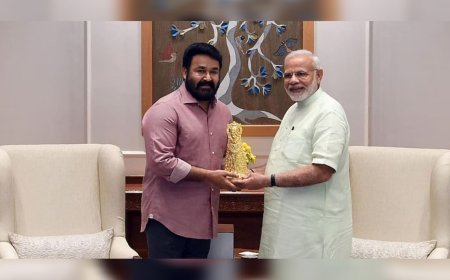 'മികവിന്‍റെയും വൈവിധ്യത്തിന്‍റെയും പ്രതീകം': മോഹന്‍ലാലിനെ അഭിനന്ദിച്ച് പ്രധാനമന്ത്രിയും മുഖ്യമന്ത്രിയും