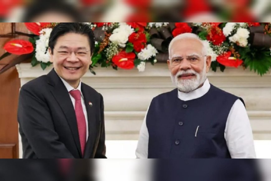 സിംഗപ്പൂർ ഇന്ത്യയുടെ ഏറ്റവും വലിയ വ്യാപാര പങ്കാളി; പ്രധാനമന്ത്രി