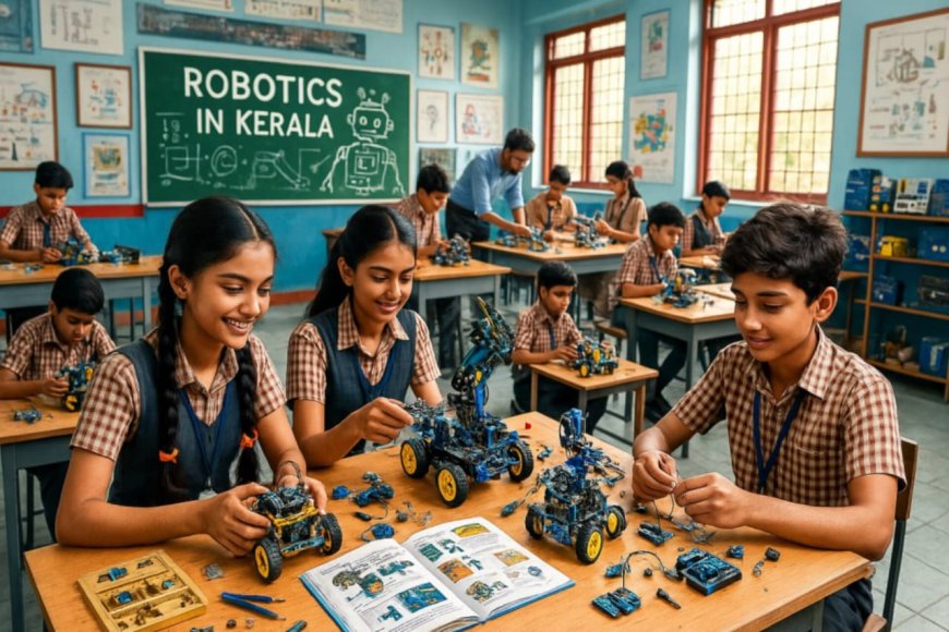 ചലിക്കുന്ന റോബോട്ടുകൾ മുതൽ സ്മാർട്ട് കാലാവസ്ഥാ കേന്ദ്രങ്ങൾ വരെ ഇനി സ്‌കൂളുകളിൽ