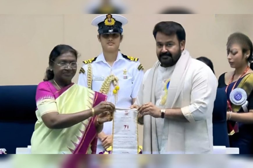 ദാദാ സാഹേബ് പുരസ്‌കാരം ഏറ്റുവാങ്ങി മോഹന്‍ലാല്‍; സിനിമ എന്റെ ആത്മാവിന്റെ സ്പന്ദനമെന്ന് മോഹൻലാൽ