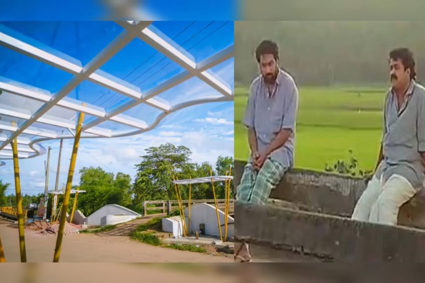 കിരീടം പാലം: രാജ്യത്തെ ആദ്യ സിനിമാ ടൂറിസം പദ്ധതി പൂർത്തീകരണത്തിലേക്ക്
