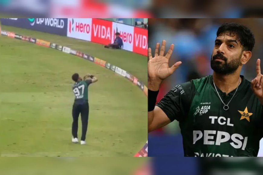 ബാറ്റുകൊണ്ട് വെടിയുതിര്ത്തത് പരമ്പരാഗത ആഘോഷം, പാക് താരം ഹാരിസ് റൗഫിന് പിഴ