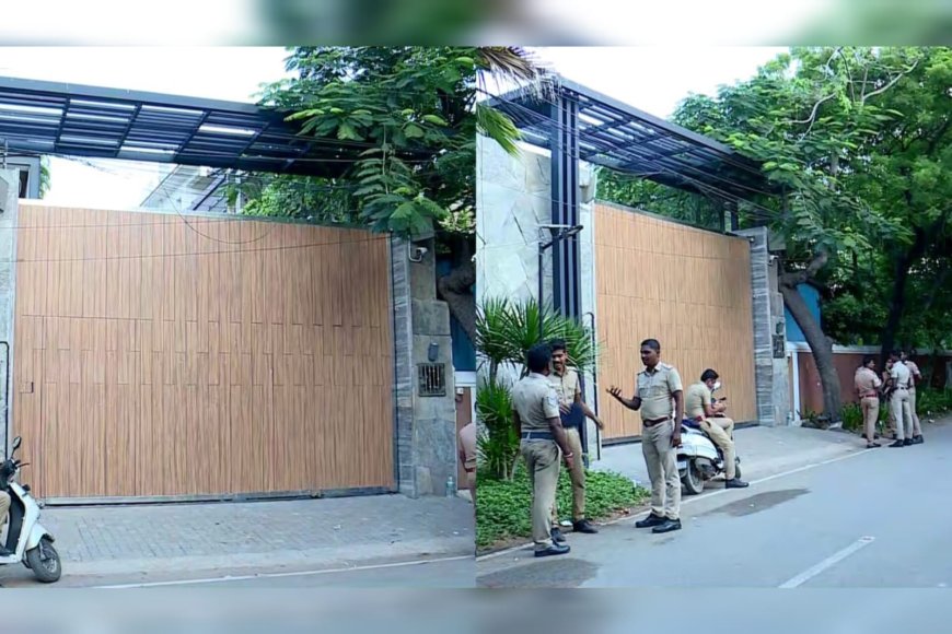 നടൻ വിജയ്‌യുടെ വീടിന് ബോംബ് ഭീഷണി