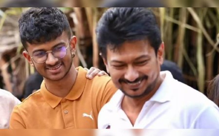 ഉദയനിധി സ്റ്റാലിന്‍റെ മകന്‍ സിനിമയിലേക്ക്