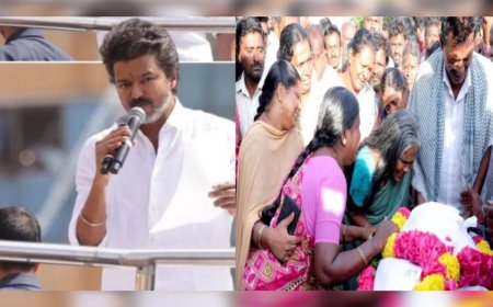 കരൂർ ദുരന്തം; മരിച്ചവരുടെ കുടുംബത്തെ ഏറ്റെടുക്കുമെന്ന് ടിവികെ