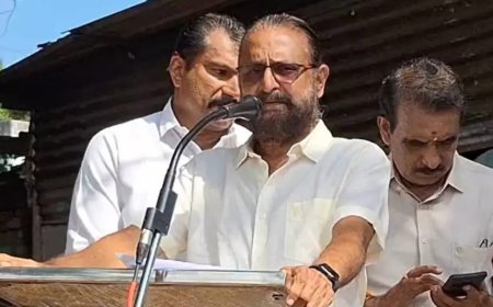 ബി.ജെ.പി വേദിയില്‍ ഔസേപ്പച്ചന്‍, നിയമസഭയിലേക്ക് മത്സരിക്കണമെന്ന് ആഗ്രഹം പ്രകടിപ്പിച്ച് ബി. ഗോപാലകൃഷ്ണന്‍