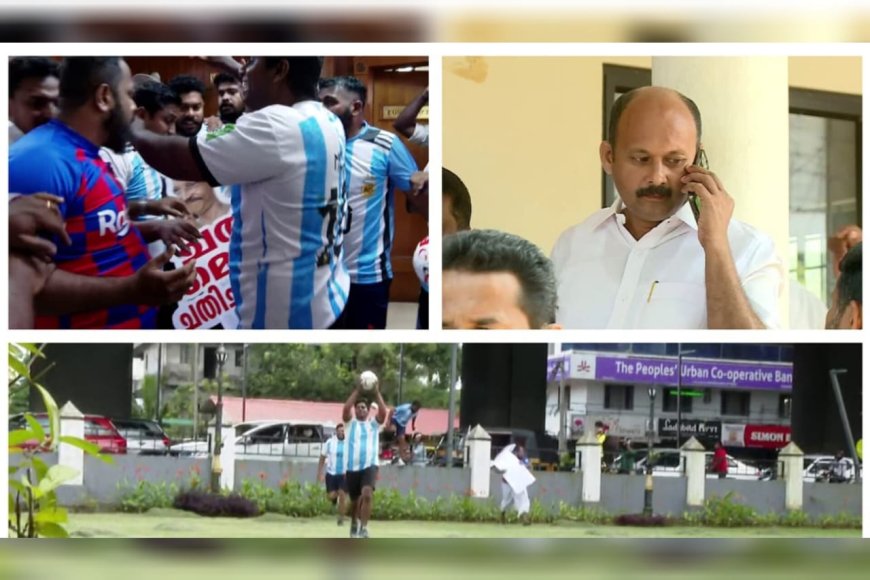 കലൂർ സ്റ്റേഡിയത്തിൽ അതിക്രമിച്ചുകയറിയെന്ന ജി.സി.ഡി.എയുടെ പരാതി, കോണ്‍ഗ്രസ് പ്രവര്‍ത്തകര്‍ക്കെതിരെ കേസ്