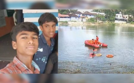 ചിറ്റൂരില്‍ ഇരട്ട സഹോദരങ്ങൾ കുളത്തില്‍ മരിച്ച നിലയില്‍ കണ്ടെത്തി