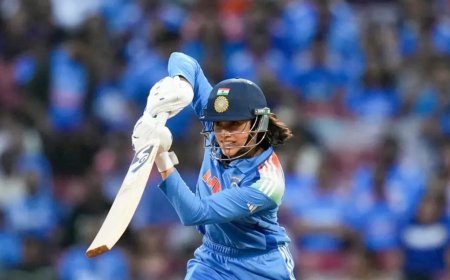 വനിതാ ഏകദിന ലോകകപ്പില്‍ ചരിത്രനേട്ടം; മിതാലി രാജിനെ മറികടന്ന് സ്മൃതി മന്ദാന