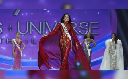 മിസ് യൂണിവേഴ്‌സ് 2025 കിരീടം സ്വന്തമാക്കി മെക്‌സിക്കന്‍ സുന്ദരി  ഫാത്തിമ ബോഷ്