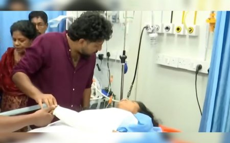 അപകടത്തിൽ പരുക്കേറ്റിട്ടും പ്രണയം വിജയിച്ചു: ആശുപത്രിക്കിടക്കയിൽ താലികെട്ട്