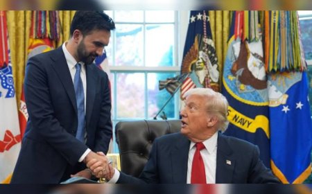 മംദാനിയുമായി കൂടിക്കാഴ്ച്ച നടത്തി ട്രംപ്; മംദാനി മികച്ച മേയറെന്ന് ട്രംപ്