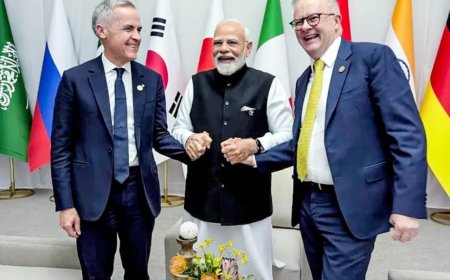 ഓസ്‌ട്രേലിയ, കാനഡ, ഇന്ത്യ സങ്കേതിക സഹകരണ സഖ്യം പ്രഖ്യാപിച്ച് മോദി