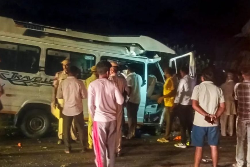 രാജസ്ഥാനിൽ ടെമ്പോ ട്രാവലർ ലോറിയിൽ ഇടിച്ച് 15 മരണം; പ്രധാനമന്ത്രി ധനസഹായം പ്രഖ്യാപിച്ചു