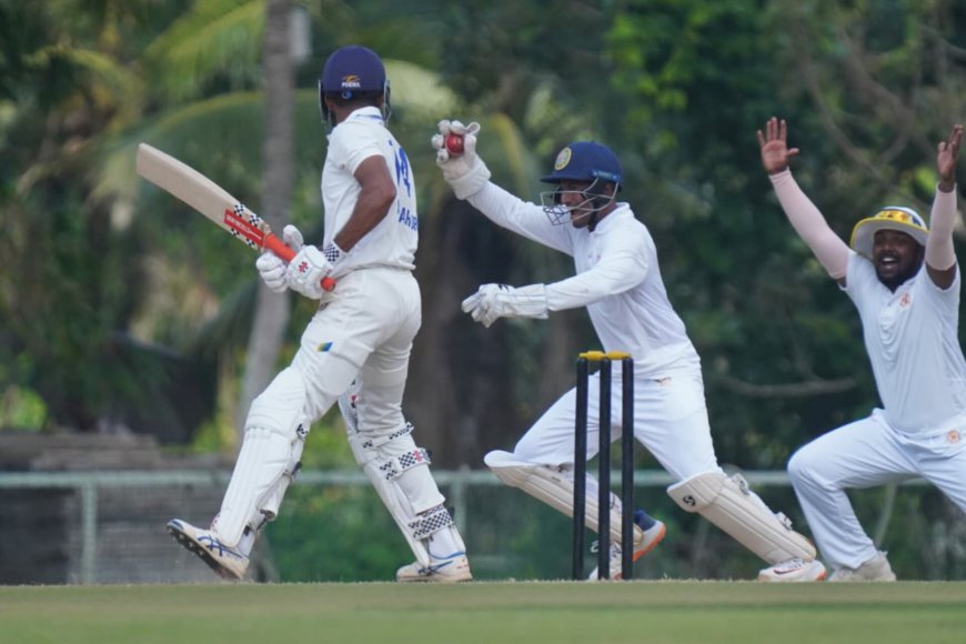 സി കെ നായിഡു ട്രോഫിയിൽ പഞ്ചാബിനെതിരെ കേരളം പൊരുതുന്നു