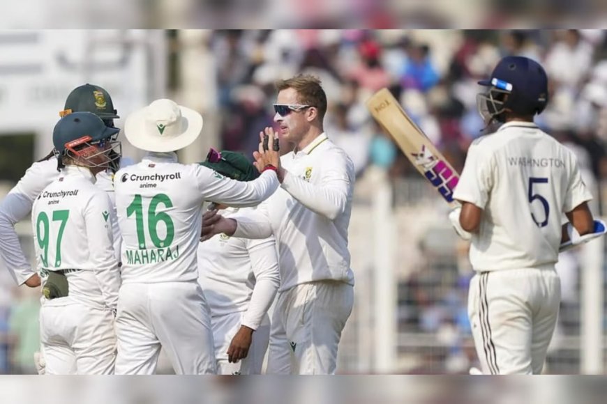 ഇന്ത്യക്ക് നാണംകെട്ട തോൽവി; കൊൽക്കത്ത ടെസ്റ്റിൽ ദക്ഷിണാഫ്രിക്കയ്ക്ക് 30 റൺസ് ജയം