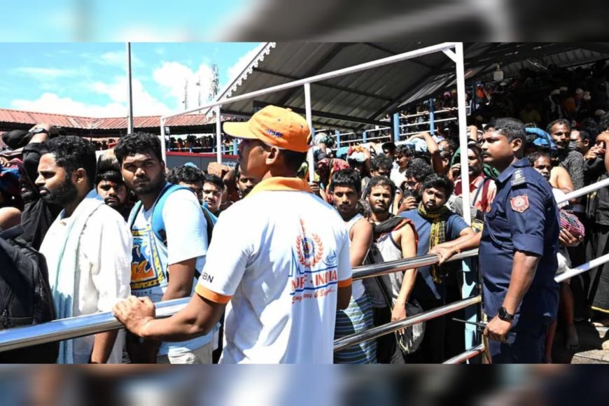 ശബരിമലയിലെ കനത്ത തിരക്ക്; സ്പോട്ട് ബുക്കിങ് 5,000 ആയി കുറച്ചു