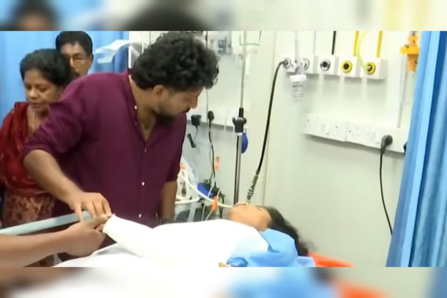 അപകടത്തിൽ പരുക്കേറ്റിട്ടും പ്രണയം വിജയിച്ചു: ആശുപത്രിക്കിടക്കയിൽ താലികെട്ട്