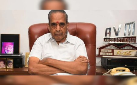 തമിഴ് സിനിമാ നിർമാതാവ് എ.വി.എം ശരവണൻ അന്തരിച്ചു