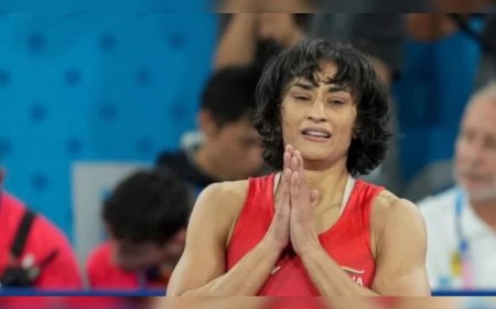 വിരമിക്കല്‍ തീരുമാനം പിന്‍വലിച്ച് വിനേഷ് ഫോഗട്ട് വീണ്ടും ഗോദയിലേക്ക്