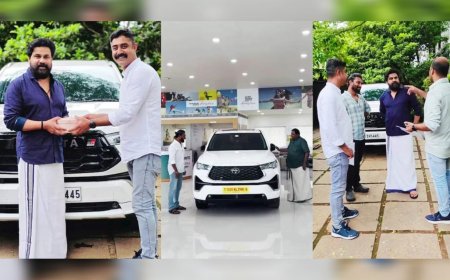 ദിലീപിന്‍റെ പുതിയ വാഹനം 'ഇന്നോവ ഹൈക്രോസ്'