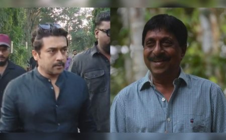 ശ്രീനിവാസന്റെ വിയോഗ വാര്‍ത്ത ഏറെ വേദനിപ്പിച്ചു; അന്ത്യാഞ്ജലി അര്‍പ്പിച്ച് നടൻ സൂര്യ