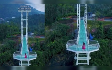 ഉദ്ഘാടനത്തിന് പിന്നാലെ ഇടുക്കി ആനച്ചാലിലെ ഗ്ലാസ് ബ്രിഡ്ജിൻ്റെ പ്രവർത്തനം തടഞ്ഞു