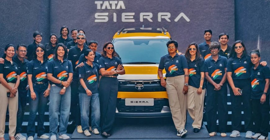 ലോകജേതാക്കൾക്ക് ടാറ്റയുടെ രാജകീയ സമ്മാനം; വനിതാ ക്രിക്കറ്റ് ടീമിന് 'സിയറ' എസ്‌.യു.വികൾ