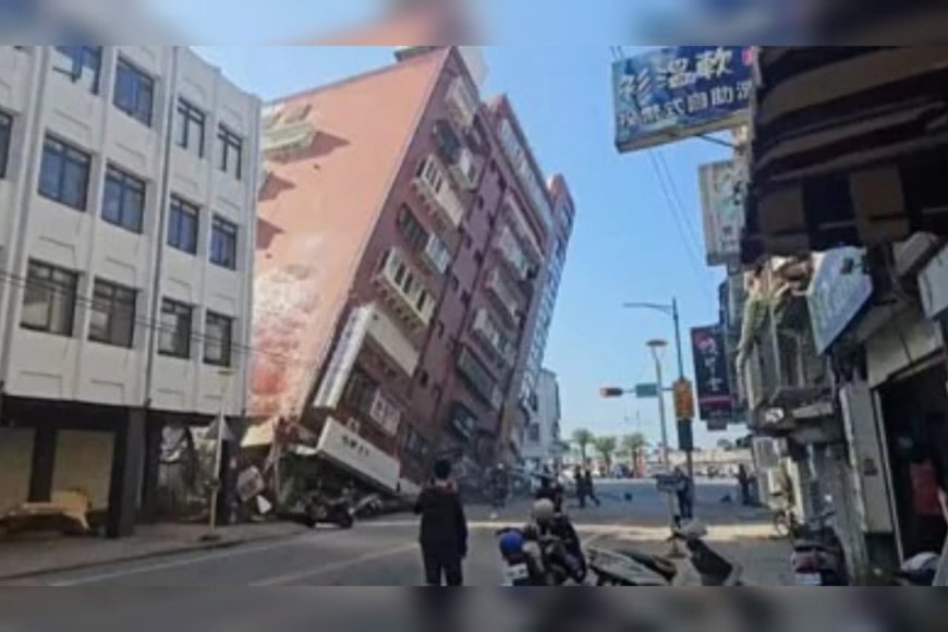 തായ്‌വാനിൽ വൻ ഭൂചലനം