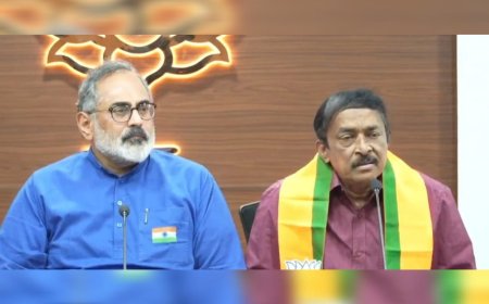 ഇടത് സഹയാത്രികൻ റെജി ലൂക്കോസ് ബിജെപിയിൽ