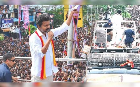 കരൂർ ദുരന്തം;  വിജയ്‌യുടെ  പ്രചാരണ വാഹനം പിടിച്ചെടുത്തു