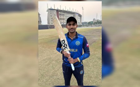 സി.കെ. നായിഡു ട്രോഫിയിൽ കേരളത്തെ വരുൺ നായനാർ നയിക്കും