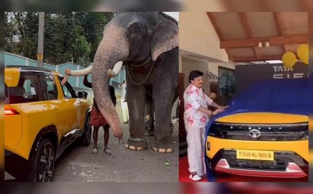 ടാറ്റ സിയറയുമായി ഗതാഗത മന്ത്രി ഗണേഷ് കുമാർ; ഇന്ത്യയിലെ തന്നെ ആദ്യ ഡെലിവറി സ്വന്തമാക്കി