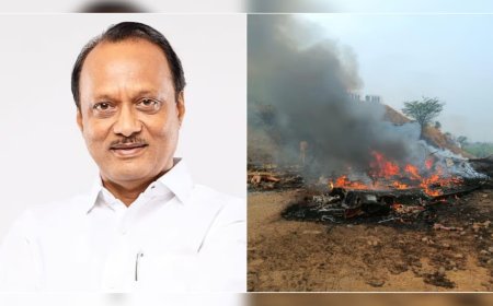 വിമാനപകടത്തിൽ മഹാരാഷ്ട്ര ഉപമുഖ്യമന്ത്രി അജിത് പവാർ അന്തരിച്ചു