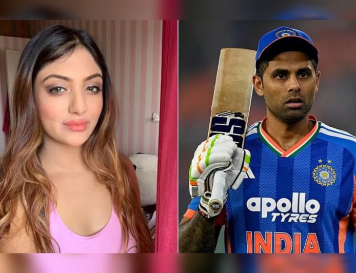 സൂര്യകുമാർ യാദവിനെതിരെ വിവാദ പരാമർശം; നടി ഖുഷി മുഖർജിക്കെതിരെ 100 കോടിയുടെ അപകീർത്തി കേസ്