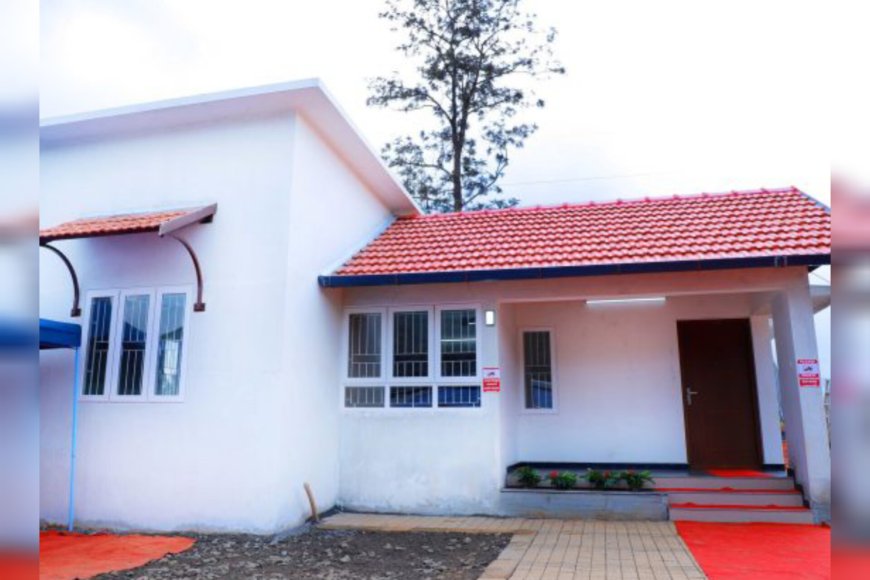 മുണ്ടക്കൈ-ചൂരൽമല: ഒന്നാം ഘട്ടമായി മുന്നൂറോളം വീടുകൾ പൂർത്തീകരിച്ചു