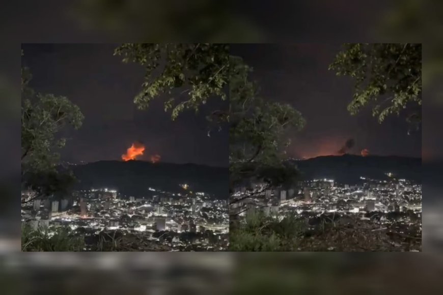 വെനസ്വേലയിൽ യു.എസ് ബോംബാക്രമണം; കാരക്കാസിൽ ഉൾപ്പെടെ ഏഴിടങ്ങളിൽ സ്ഫോടനം