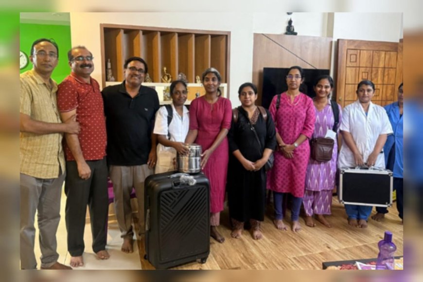 വീട്ടിലെത്തി 91 വയസുകാരിയുടെ ചർമ്മം സ്വീകരിച്ച് സ്‌കിൻ ബാങ്ക് ടീം; സ്‌കിൻ ബാങ്കിൽ രണ്ടാമത്തെ ചർമ്മം ലഭ്യമായി