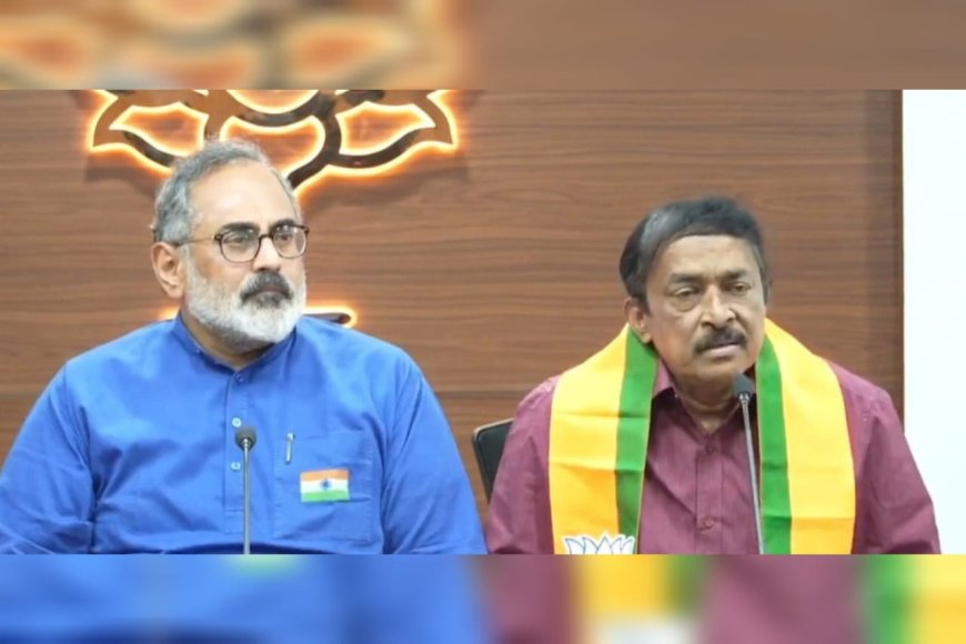 ഇടത് സഹയാത്രികൻ റെജി ലൂക്കോസ് ബിജെപിയിൽ