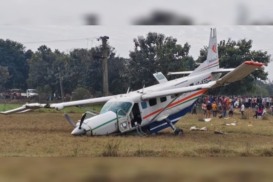 ഒഡീഷയിൽ ചെറുവിമാനം തകർന്ന് വീണു; നിരവധി പേര്‍ക്ക് പരിക്ക്