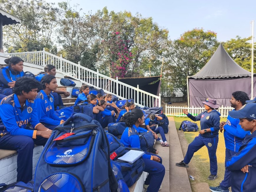 അണ്ടർ-15 വനിതാ ഏകദിന ടൂർണമെന്റിൽ കേരളത്തിന് ഹരിയാനയോട് തോൽവി