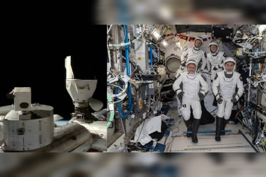 നാസയുടെ ക്രൂ 11 സംഘം ഭൂമിയിലേക്ക്; അണ്‍ഡോക്കിങ് പ്രക്രിയ വിജയകരം