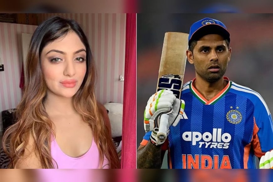 സൂര്യകുമാർ യാദവിനെതിരെ വിവാദ പരാമർശം; നടി ഖുഷി മുഖർജിക്കെതിരെ 100 കോടിയുടെ അപകീർത്തി കേസ്