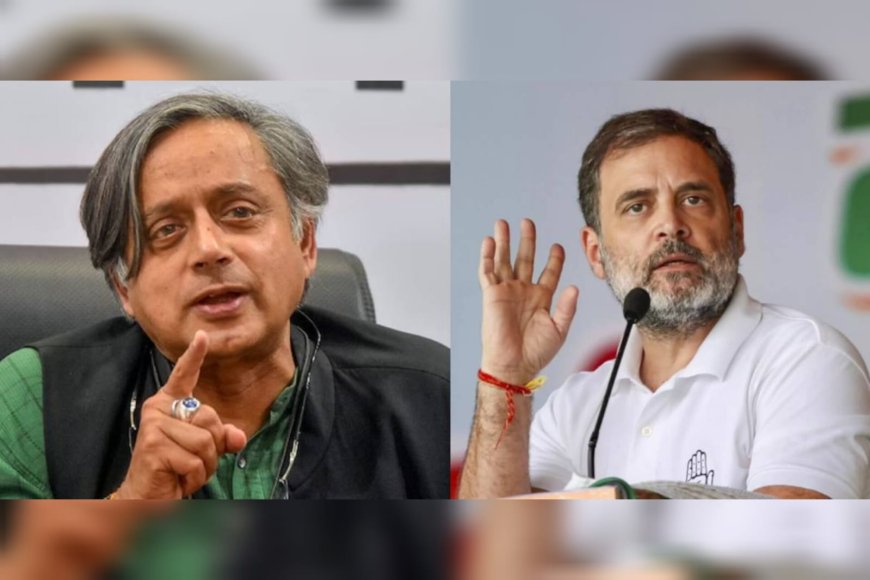 പാർട്ടിയുമായി ഒരു പ്രശ്നമില്ലെന്ന് ശശി തരൂർ;  രാഹുൽ ഗാന്ധിയുമായി കൂടിക്കാഴ്ച നടത്തി