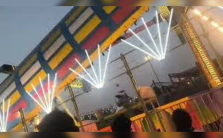 മേളയ്ക്കിടെ സുനാമി ഊഞ്ഞാൽ തകർന്നു വീണു; പൊലീസുകാരന് ദാരുണാന്ത്യം, 13 പേർക്ക് പരിക്ക്