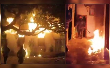 മണിപ്പൂരിൽ വീണ്ടും സംഘർഷം; ഉഖ്രൂലിൽ നിരോധനാജ്ഞ, അമ്പതോളം വീടുകൾക്ക് തീയിട്ടു