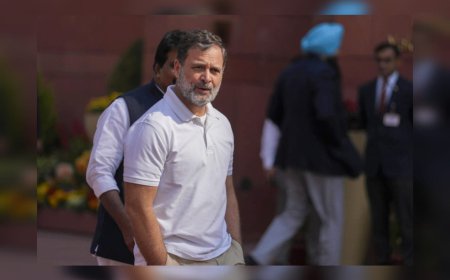 രാഹുൽ ഗാന്ധിയെ അയോഗ്യനാക്കാൻ നീക്കം; സഭയിൽ പ്രമേയം അവതരിപ്പിച്ച് ബി.ജെ.പി