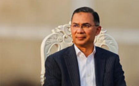 ബംഗ്ലാദേശിൽ ഇനി താരിഖ് കാലം; പതിവുതെറ്റിച്ച് സൗത്ത് പ്ലാസയിൽ സത്യപ്രതിജ്ഞ, മന്ത്രിസഭയിൽ ഒരു ഹിന്ദു